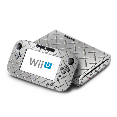 Wii U Skin - Diamond Plate