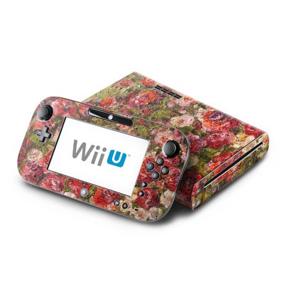 Wii U Skin - Fleurs Sauvages