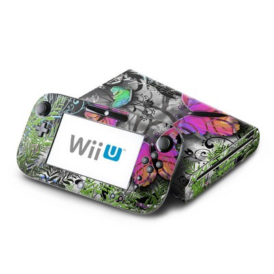 Wii U Skin - Goth Forest