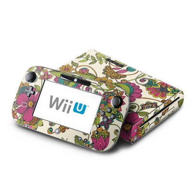 Wii U Skin - Maia Flowers