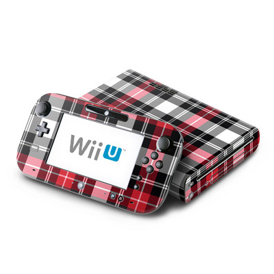 Wii U Skin - Red Plaid