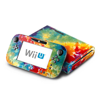 Wii U Skin - Tie Dyed