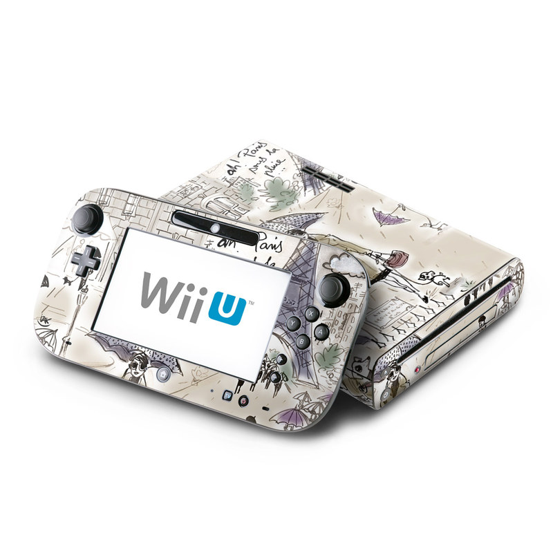 Wii U Skin - Ah Paris (Image 1)
