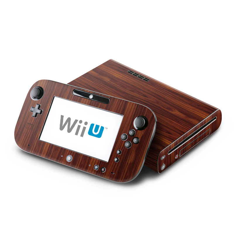Wii U Skin - Dark Rosewood (Image 1)