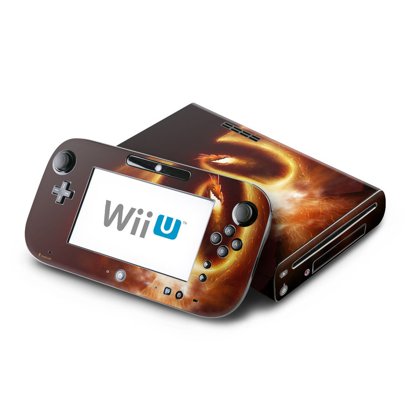 Wii U Skin - Fire Dragon (Image 1)