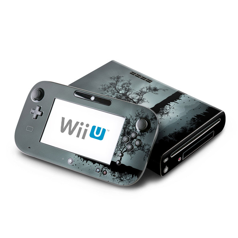Wii U Skin - Flying Tree Black (Image 1)