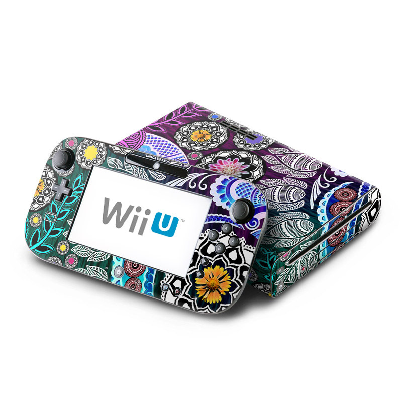 Wii U Skin - Mehndi Garden (Image 1)