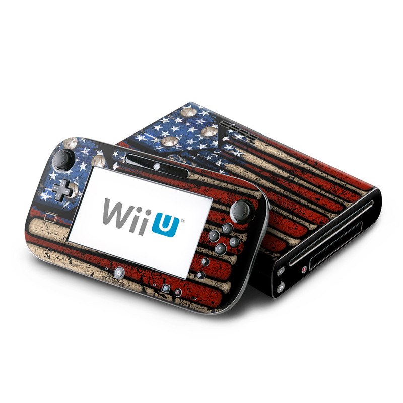Wii U Skin - Old Glory (Image 1)