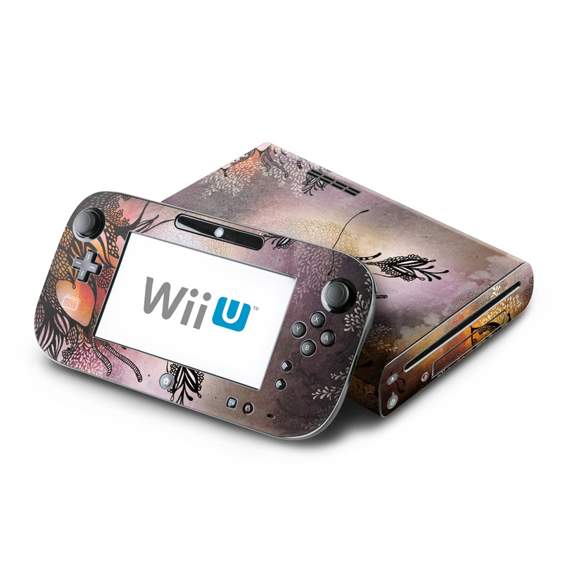 Wii U Skin - Purple Rain (Image 1)