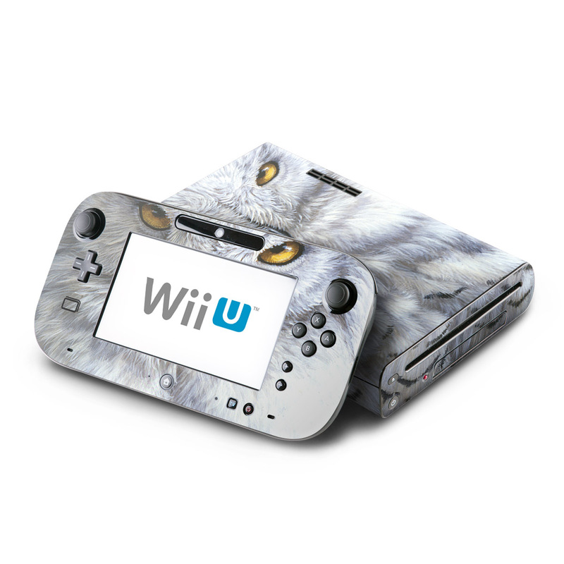 Wii U Skin - Snowy Owl (Image 1)