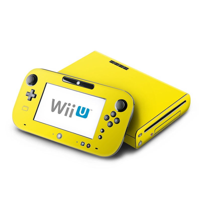 Wii U Skin - Solid State Yellow (Image 1)