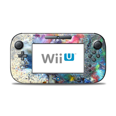 Wii U Controller Skin - Cosmic Flower