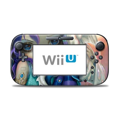 Wii U Controller Skin - Frost Dragonling