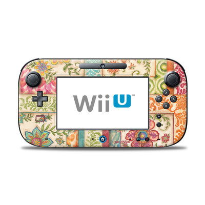 Wii U Controller Skin - Ikat Floral