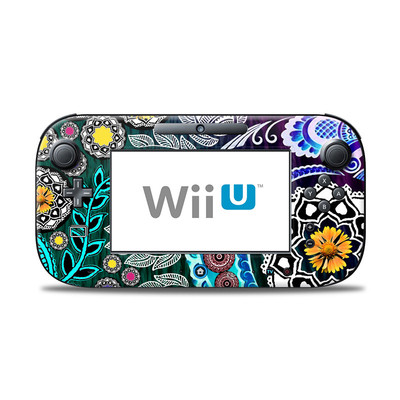 Wii U Controller Skin - Mehndi Garden