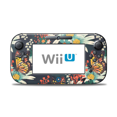 Wii U Controller Skin - Monarch Grove