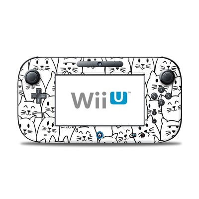 Wii U Controller Skin - Moody Cats