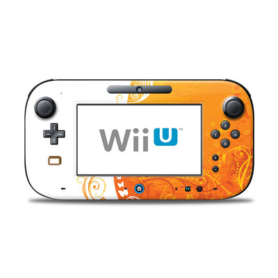 Wii U Controller Skin - Orange Crush