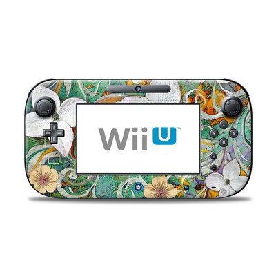 Wii U Controller Skin - Sangria Flora