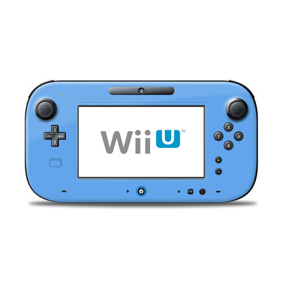 Wii U Controller Skin - Solid State Blue