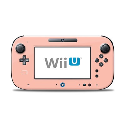 Wii U Controller Skin - Solid State Peach