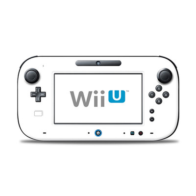 Wii U Controller Skin - Solid State White