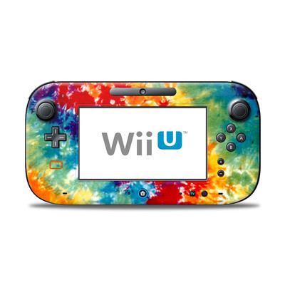 Wii U Controller Skin - Tie Dyed