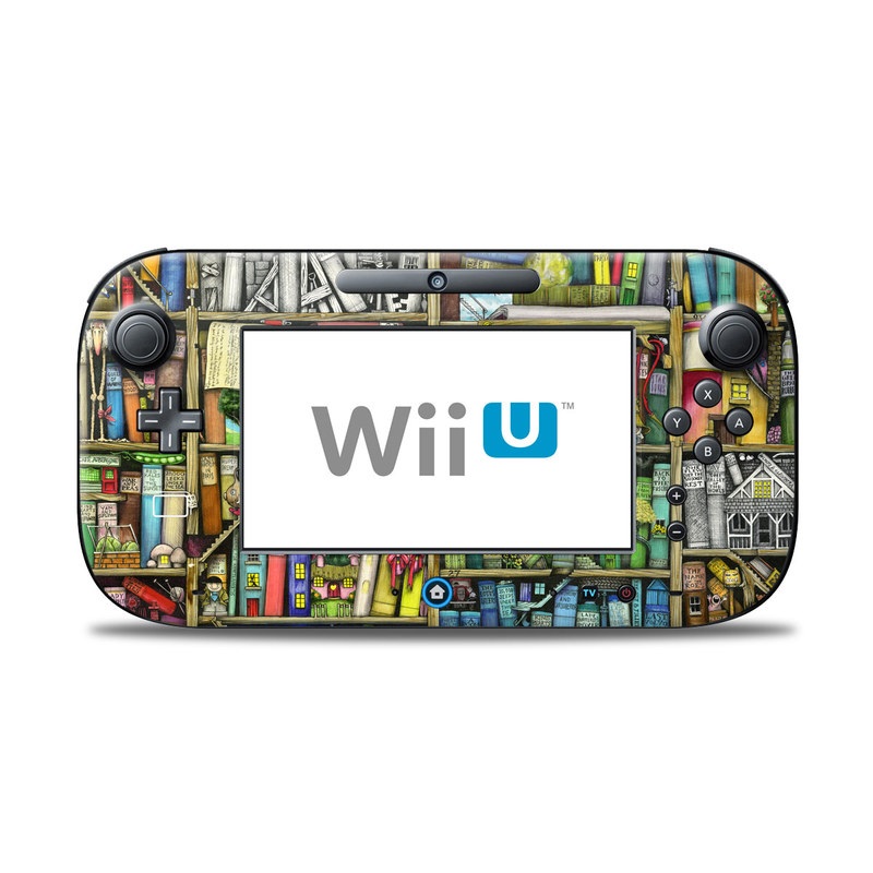 Wii U Controller Skin - Bookshelf (Image 1)