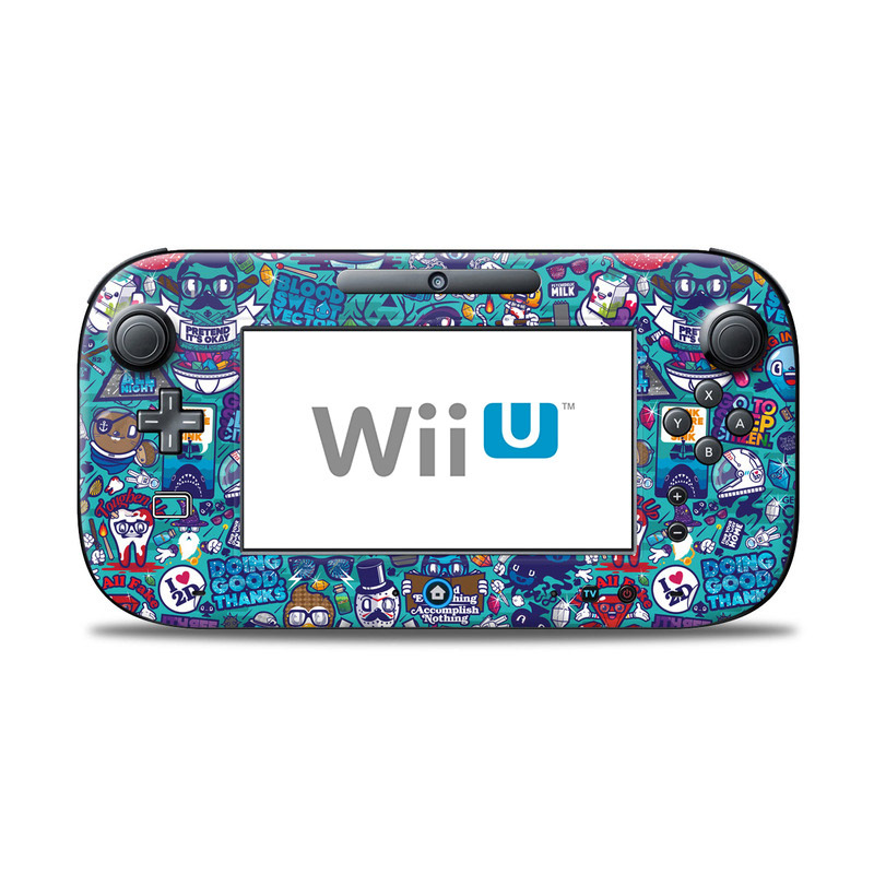 Wii U Controller Skin - Cosmic Ray (Image 1)