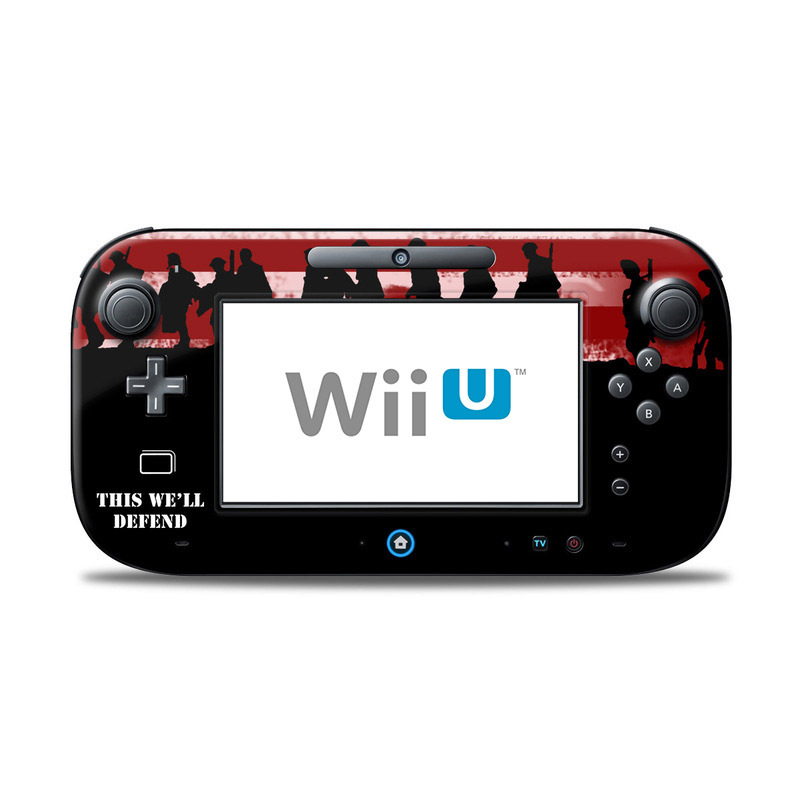 Wii U Controller Skin - Defend  (Image 1)
