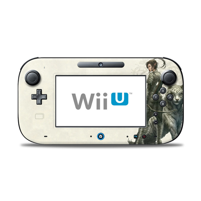Wii U Controller Skin - Half Elf Girl (Image 1)