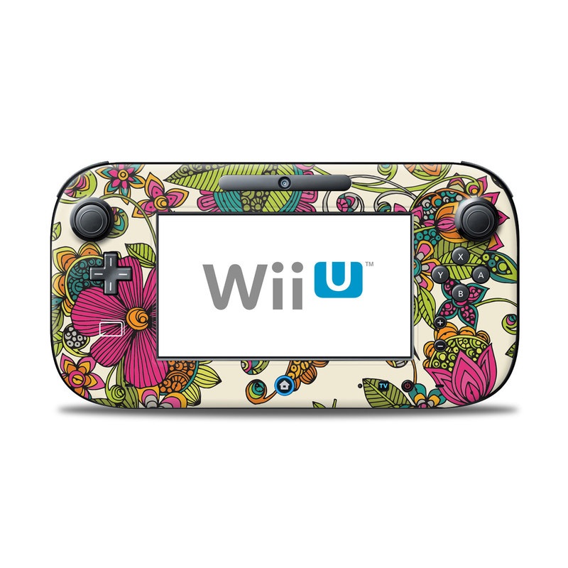 Wii U Controller Skin - Maia Flowers (Image 1)