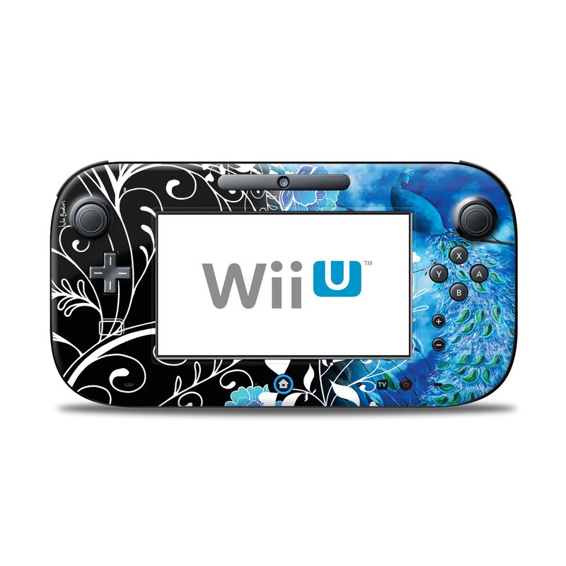 Wii U Controller Skin - Peacock Sky (Image 1)