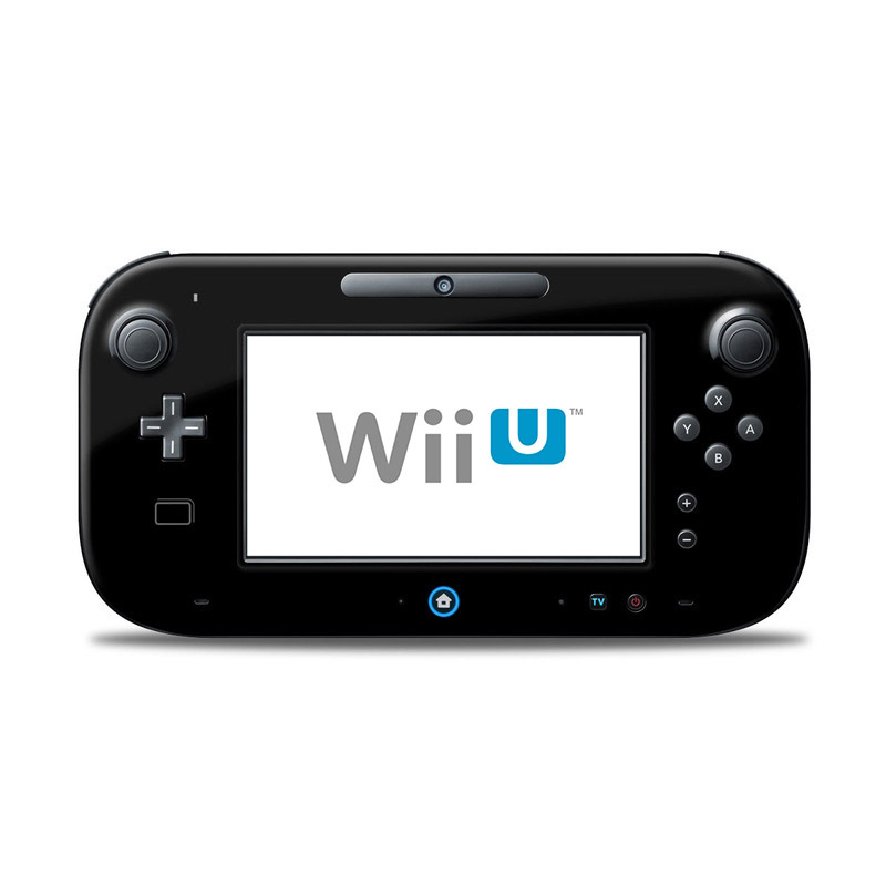 Wii U Controller Skin - Solid State Black (Image 1)