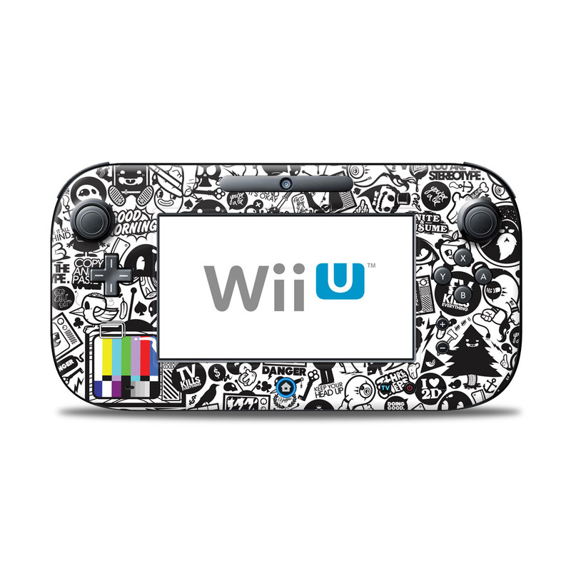 Wii U Controller Skin - TV Kills Everything (Image 1)