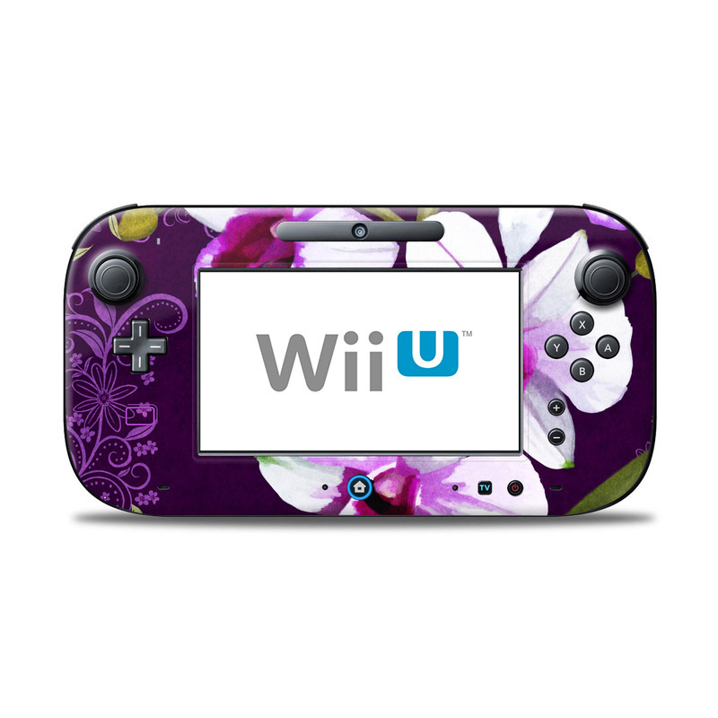 Wii U Controller Skin - Violet Worlds (Image 1)