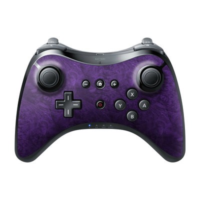 Nintendo Wii U Pro Controller Skin - Purple Lacquer