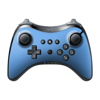 Nintendo Wii U Pro Controller Skin - Solid State Blue