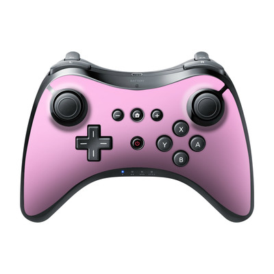 Nintendo Wii U Pro Controller Skin - Solid State Pink
