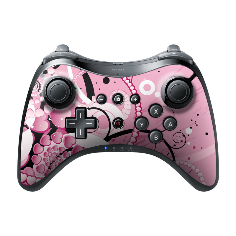 Nintendo Wii U Pro Controller Skin - Her Abstraction (Image 1)
