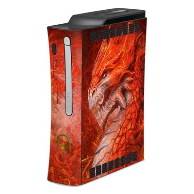 Xbox 360 Skin - Flame Dragon