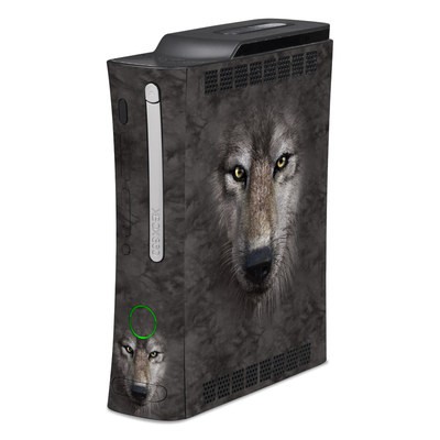 Xbox 360 Skin - Grey Wolf