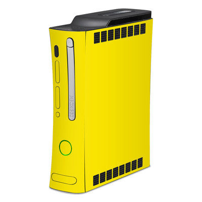Xbox 360 Skin - Solid State Yellow