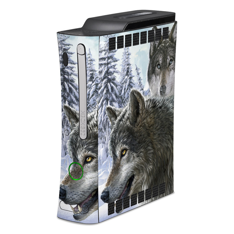 Xbox 360 Skin - Snow Wolves (Image 1)