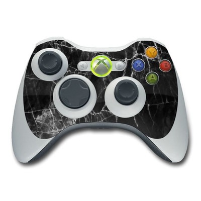Xbox 360 Controller Skin - Black Marble