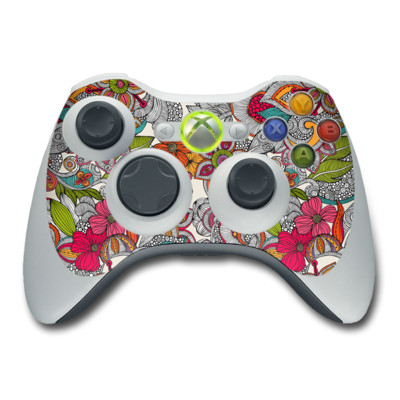 Xbox 360 Controller Skin - Doodles Color