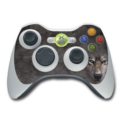 Xbox 360 Controller Skin - Grey Wolf