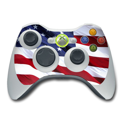 Xbox 360 Controller Skin - Patriotic