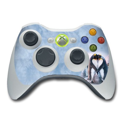 Xbox 360 Controller Skin - Penguin Heart