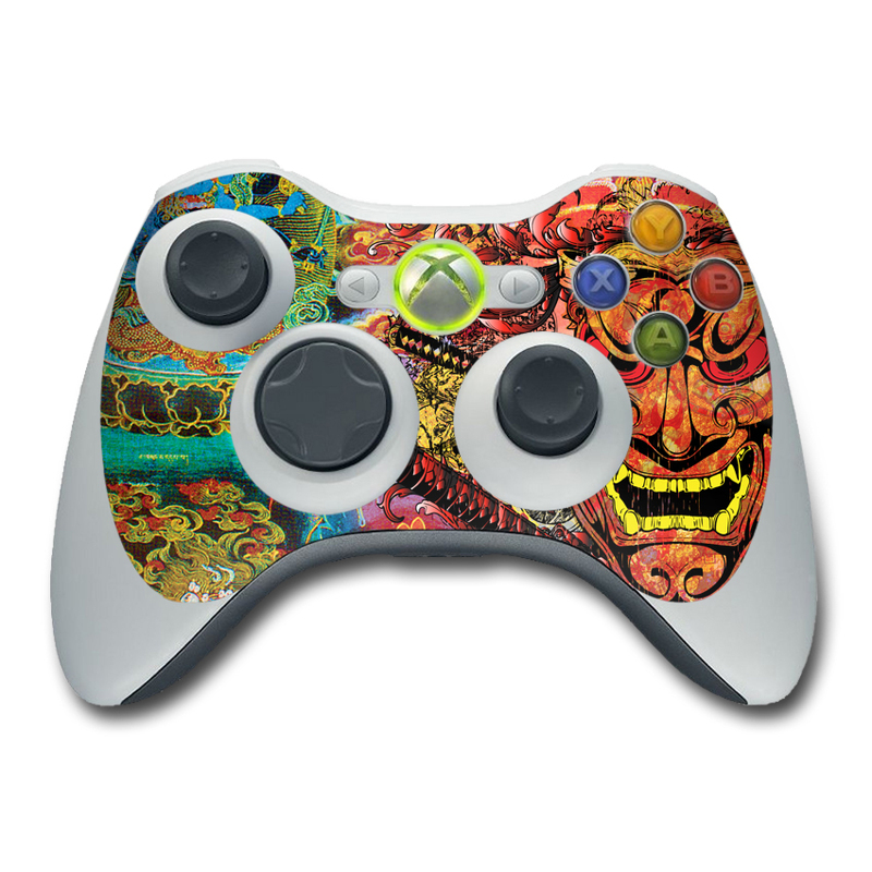 Xbox 360 Controller Skin - Asian Crest (Image 1)